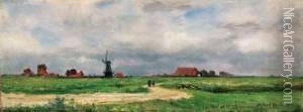 Paesaggio Olandese Oil Painting - Robert Mols