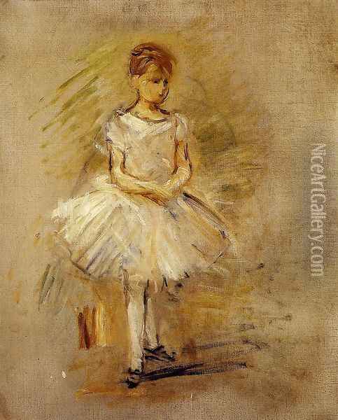 Little Dancer Oil Painting - Berthe Morisot