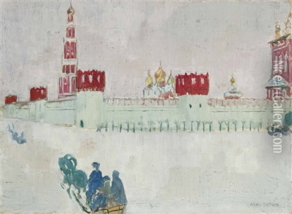 Couvent De Novodievitchi Oil Painting - Maurice Denis
