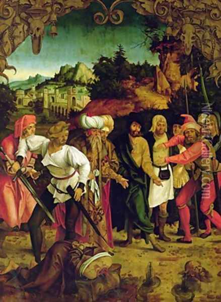 The Beheading of St. Paul Oil Painting - Hans Suess Kulmbach