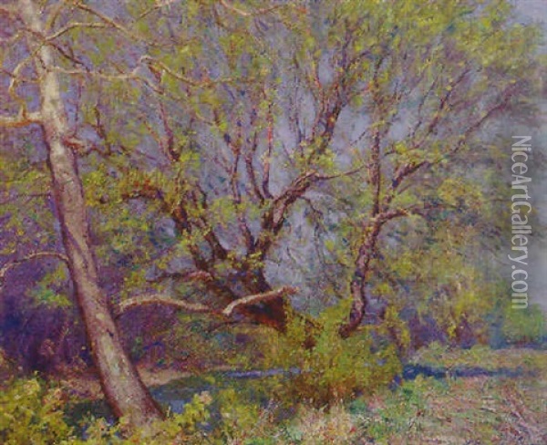 Spring Landscape Oil Painting - Paul Turner Sargent