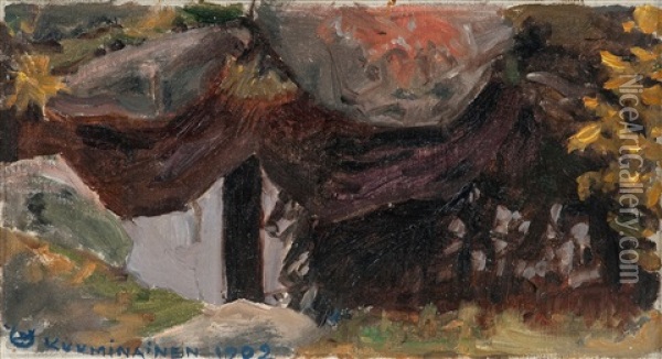 View From The Wilds Oil Painting - Akseli Valdemar Gallen-Kallela