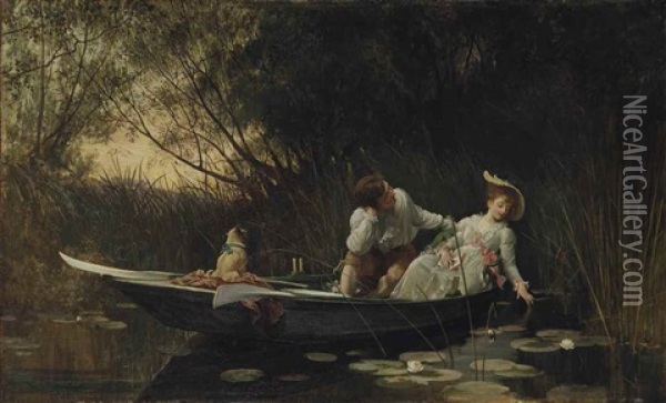 Simpletons (the Sweet River) Oil Painting - Sir Samuel Luke Fildes