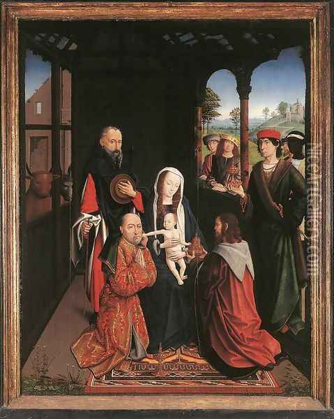 Adoration of the Magi 1500-10 Oil Painting - Flemish Unknown Masters