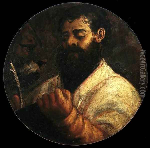 St Mark 2 Oil Painting - Tiziano Vecellio (Titian)
