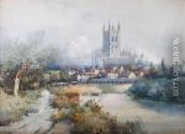 Gloucester Oil Painting - Noel Harry Leaver
