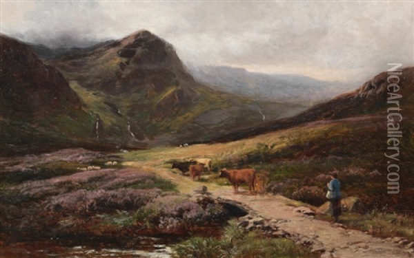 The Return Home Oil Painting - Sidney Richard Percy