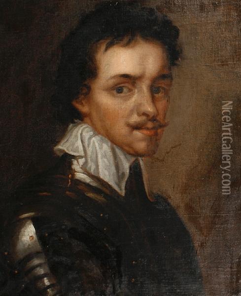 Portrait Of Thomas Wentworth Oil Painting - Sir Anthony Van Dyck