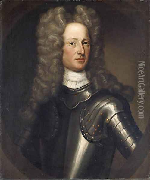 Portrait of Sir George Bingham Oil Painting - English School
