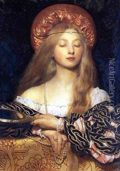 Vanity I Oil Painting - Frank Cadogan Cowper