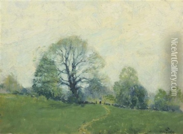 Landscape Oil Painting - Hermann Dudley Murphy