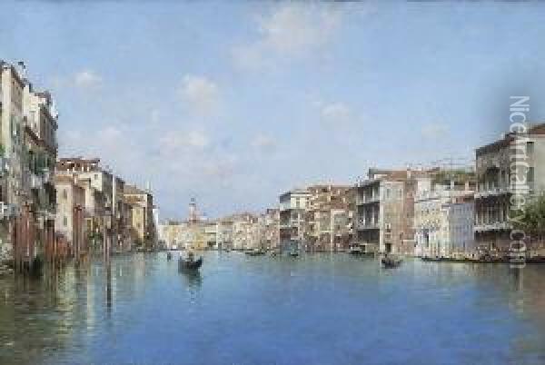 Venedig Oil Painting - Rafael Senet y Perez