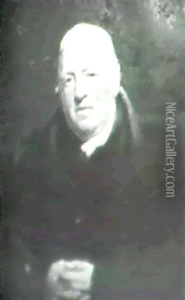 Portrait Of Peter Ludgate, Esq. Oil Painting - John Jackson