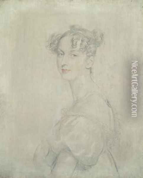 Portrait of Princess Darya Lieven 1785-1857 Oil Painting - Sir Thomas Lawrence