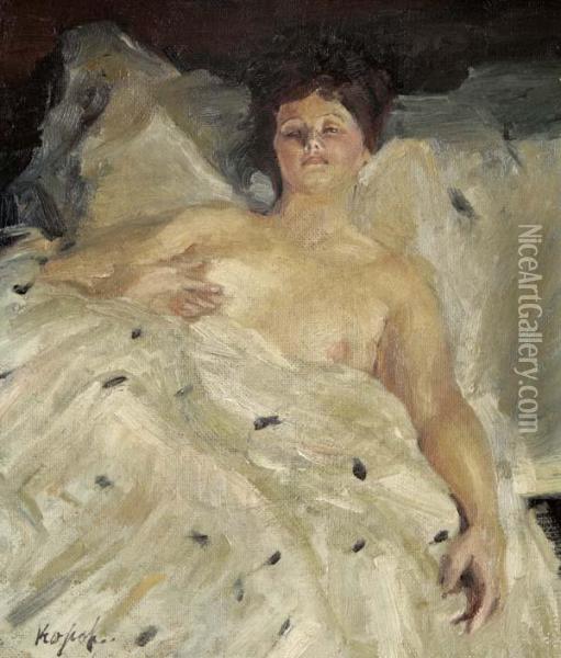 Erotika Oil Painting - Sergei Alexeivich Korovin