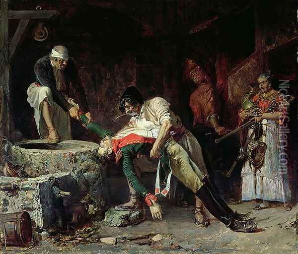 Spain 1812 - French Occupation, 1866 Oil Painting - Eduardo Zamacois y Zabala