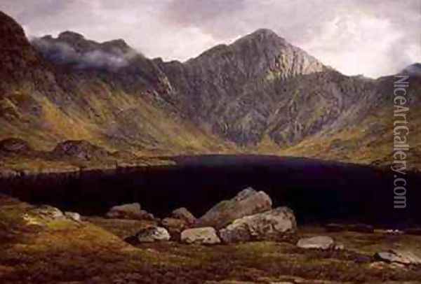 Loch Coruisk Isle of Skye Oil Painting - John Glover