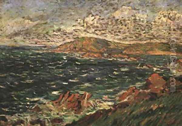 Brisk Breeze from the North Oil Painting - Paul Signac