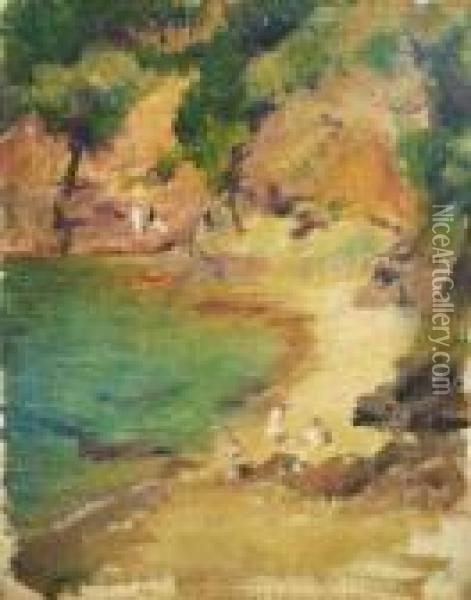 Plage A Noirmoutier Oil Painting - Pierre Auguste Renoir