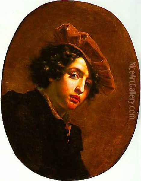 Portrait of a Young Man Oil Painting - Cesare Dandini
