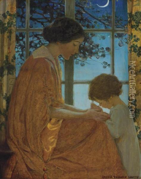 This Simple Faith Has Made America Great Oil Painting - Jessie Wilcox-Smith