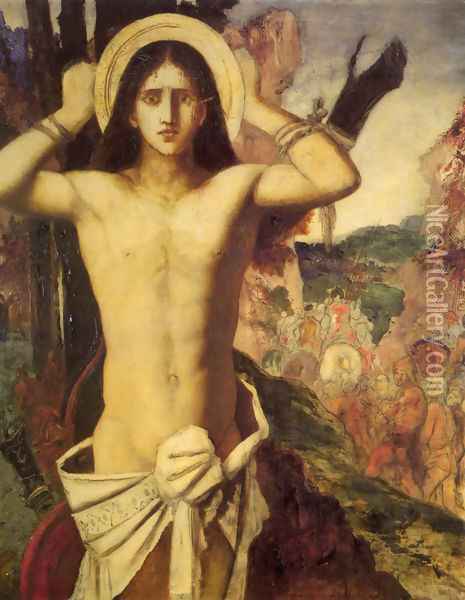 Saint Sebastian Oil Painting - Gustave Moreau