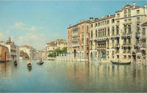 Venecia Oil Painting - Rafael Senet y Perez