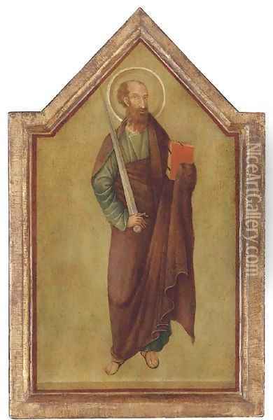 Saint Paul Oil Painting - Lippo Di Benivieni
