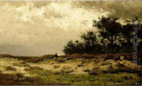'in Gelderland' Oil Painting - Willem Cornelis Rip