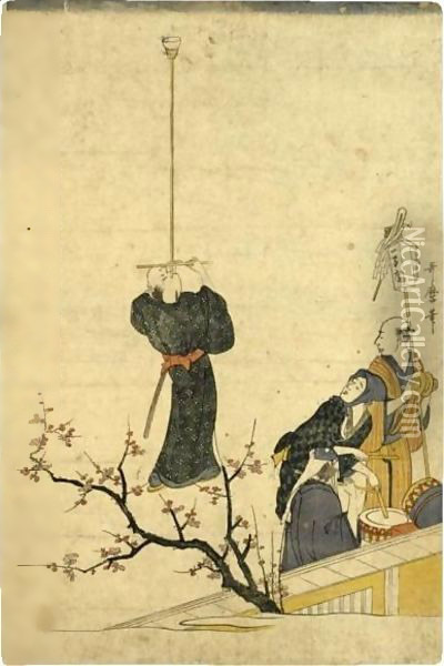 Artist Oil Painting - Kitagawa Utamaro