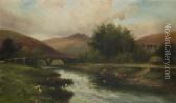 Near Pincetown Oil Painting - George Henry Jenkins