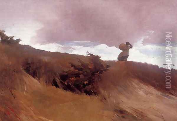 The West Wind Oil Painting - Winslow Homer