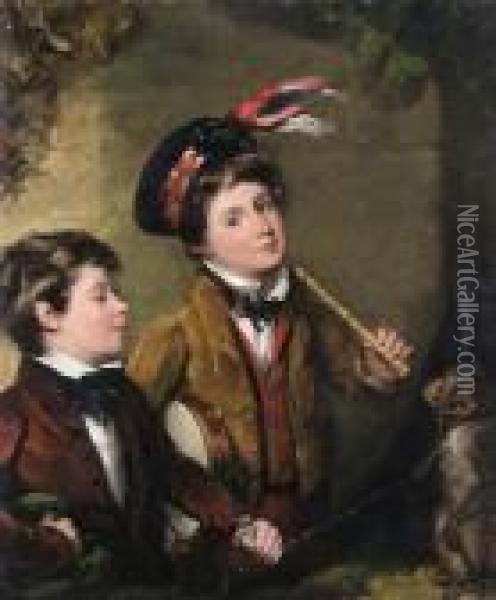 A Musical Trio Oil Painting - Sir Thomas Lawrence