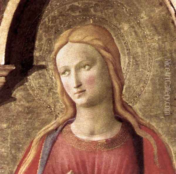 Cortona Polyptych (detail 4) 1437 Oil Painting - Angelico Fra