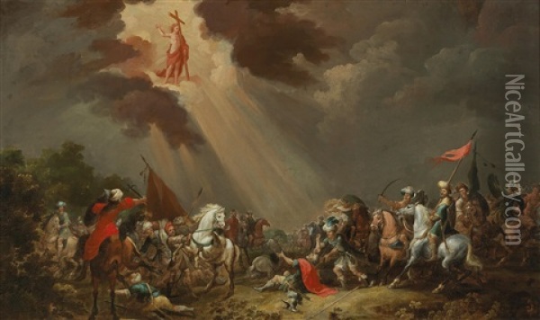 The Conversion Of Saint Paul Oil Painting - Benjamin Gerritsz Cuyp