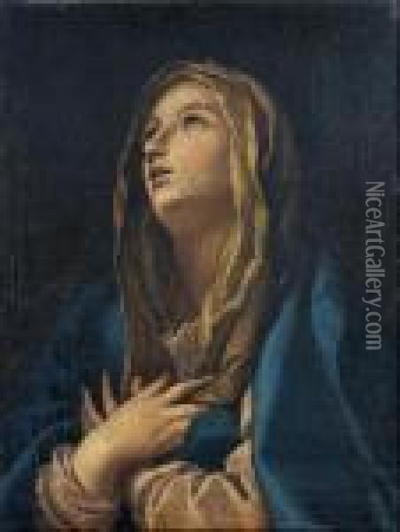 Virgen Dolorosa Oil Painting - Luca Giordano