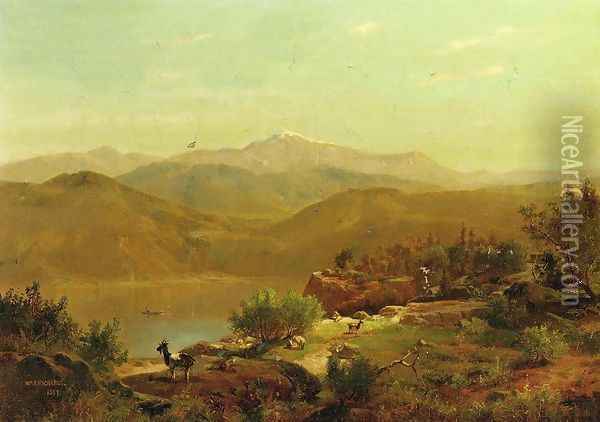 Landscape Oil Painting - William Trost Richards