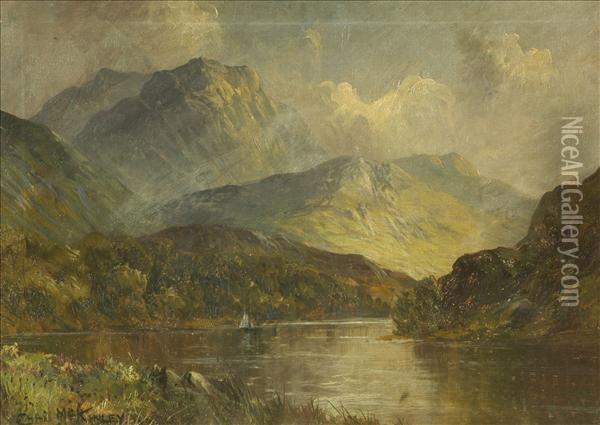 Mckinley In Thehighlands Oil Painting - Charles Mackinley