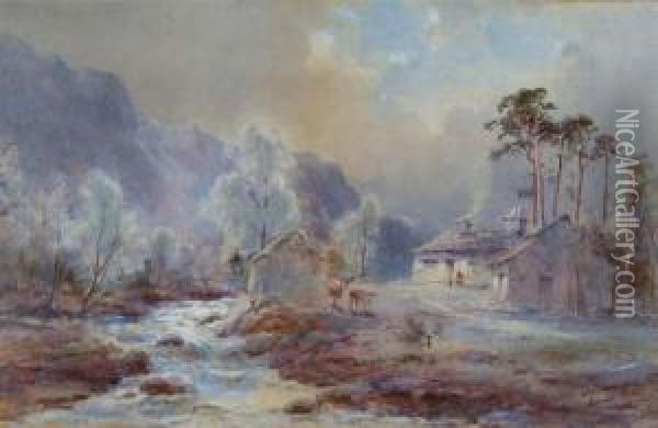 'waterdale Oil Painting - Edward Tucker