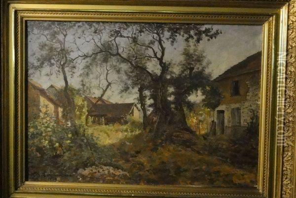 Corps De Ferme Oil Painting - Theodore Lespinasse