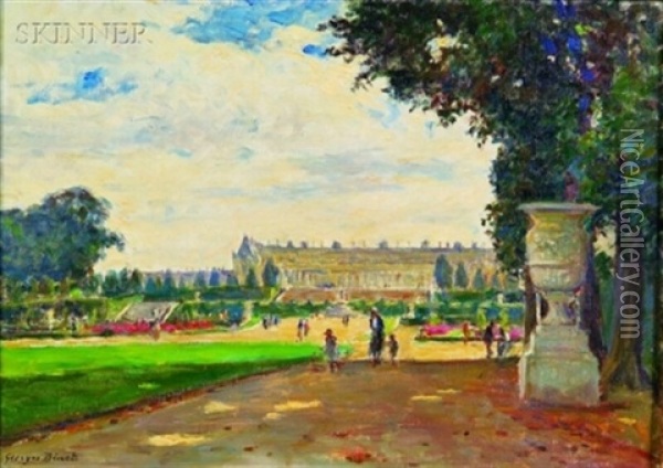 Versailles Oil Painting - Georges Jules Ernest Binet