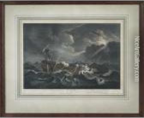 The Essex East Indiaman Oil Painting - Thomas Luny