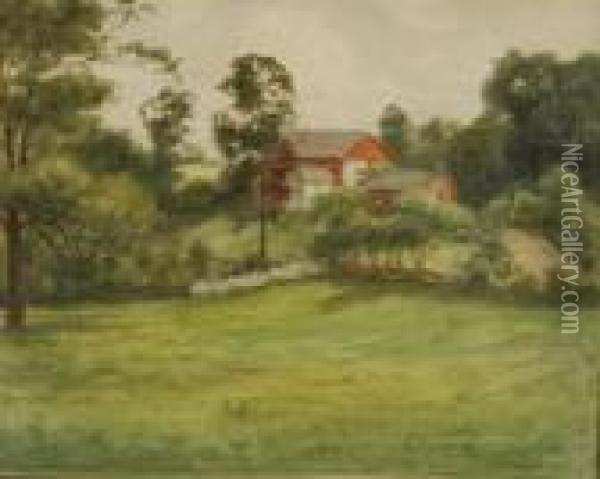 Landscape Oil Painting - James Brade Sword