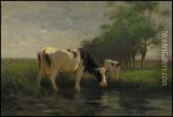 Pastoral Scene Oil Painting - Horatio Walker