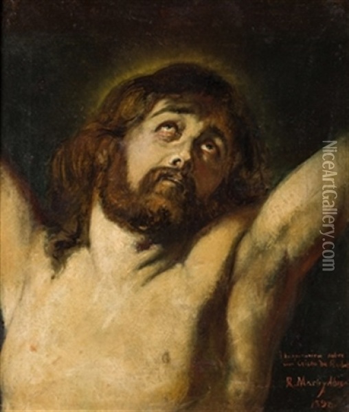 Cristo Oil Painting - Ramon Marti Alsina