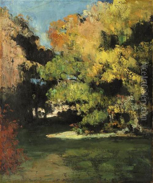 La Clairire Oil Painting - Paul Cezanne