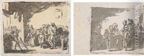 Le Fils Prodigue Oil Painting - Jean Baptiste Greuze