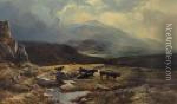 Landscape Oil Painting - Sidney Richard Percy