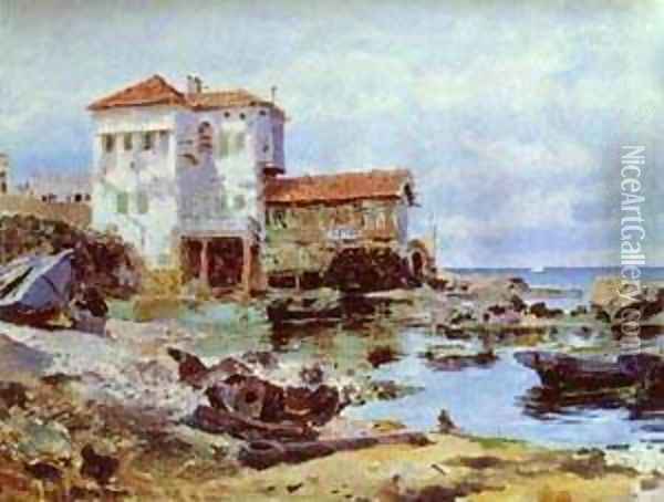 Beirut 1882 Oil Painting - Vasily Polenov