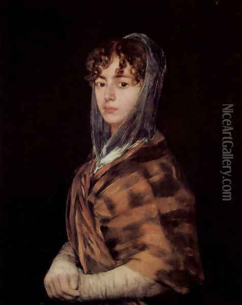 Francisca Sabasa Garcia Oil Painting - Francisco De Goya y Lucientes